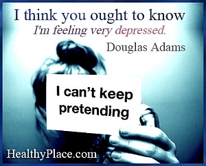 Mengutip depresi oleh Douglas Adams - saya pikir Anda harus tahu bahwa saya merasa sangat tertekan.